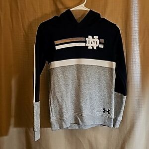 Notre Dame Youth Medium Under Armour Official Sweatshirt